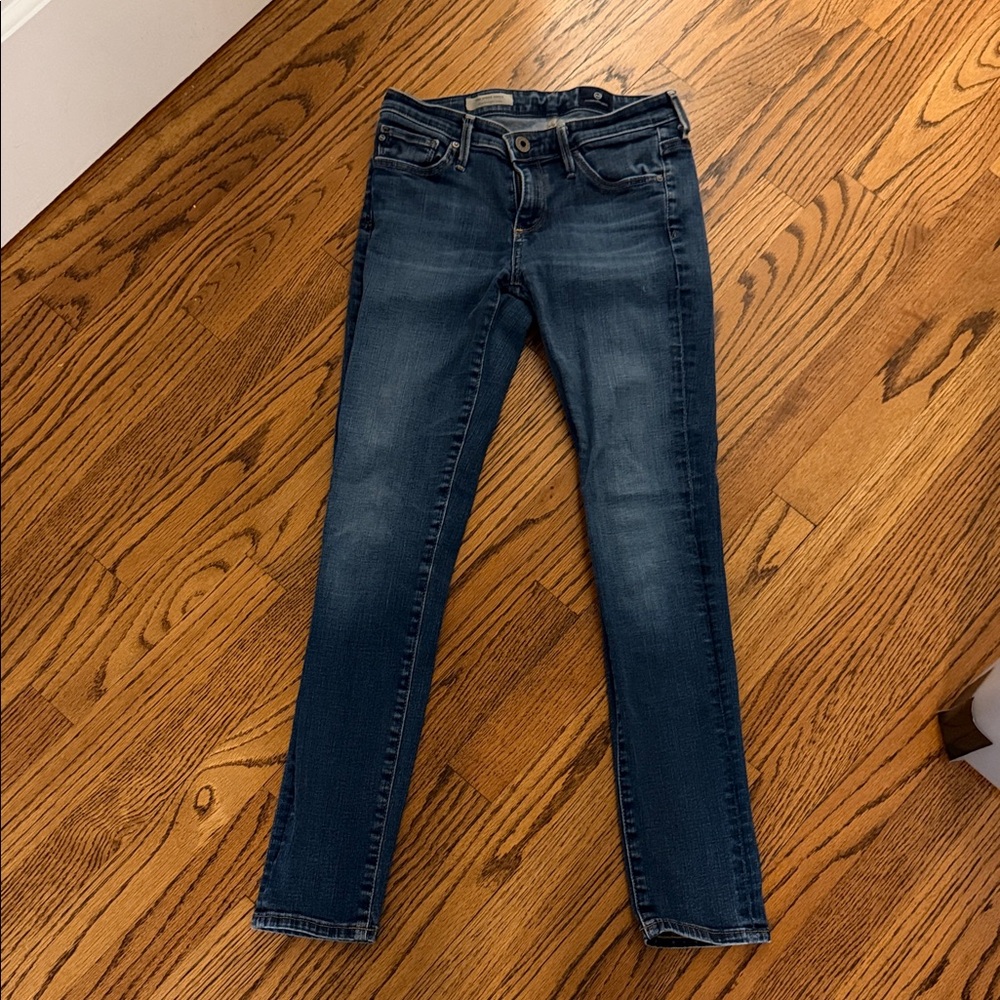 AG Adriano Goldschmied Dark Blue Skinny Jeans